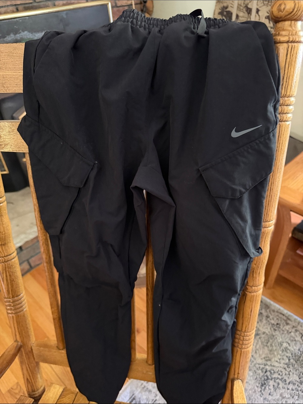 Nike boys Black Cargo Jogger Pants